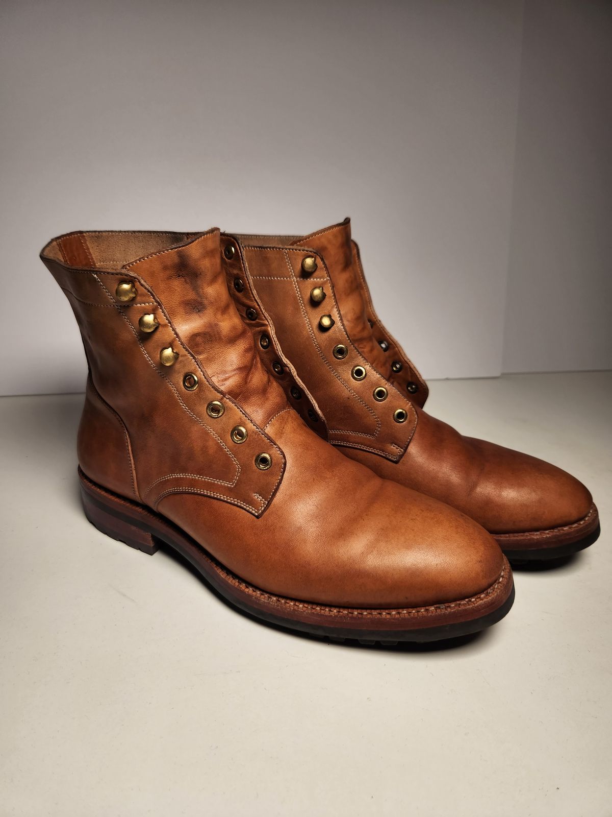 Photo by davidsgarage1972 on April 4, 2026 of the Blkbrd Shoemaker Custom Dixon Boot in Maryam Natural TPR Horsebutt.