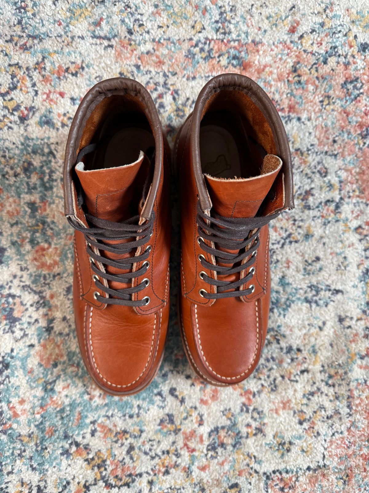 Photo by bboi0813 on May 10, 2025 of the Red Wing 6-Inch Classic Moc in S.B. Foot Oro Legacy.