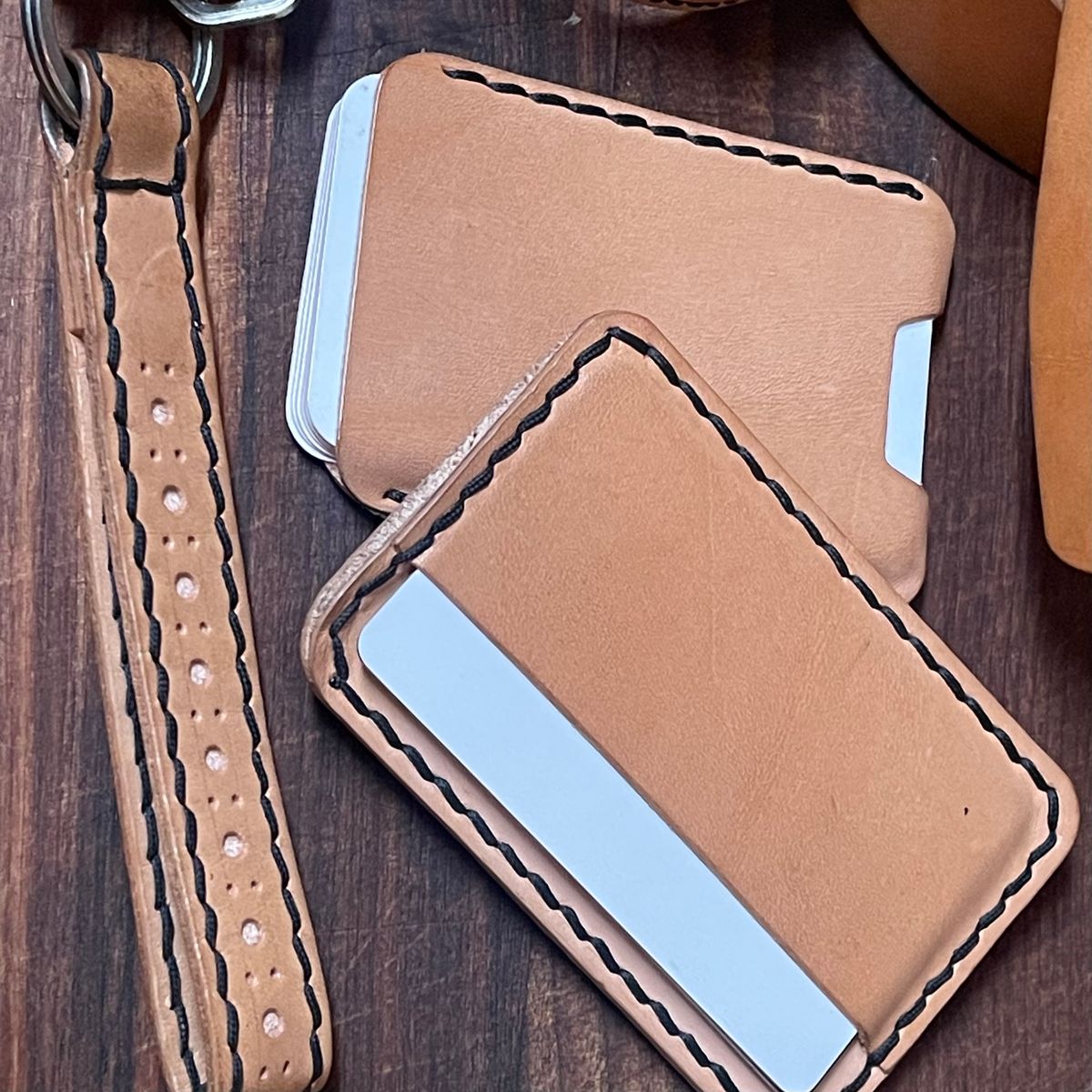 Photo by BeatFeet on February 3, 2026 of the Self-Made Mens Assesory Set in Wickett & Craig American Vachetta.