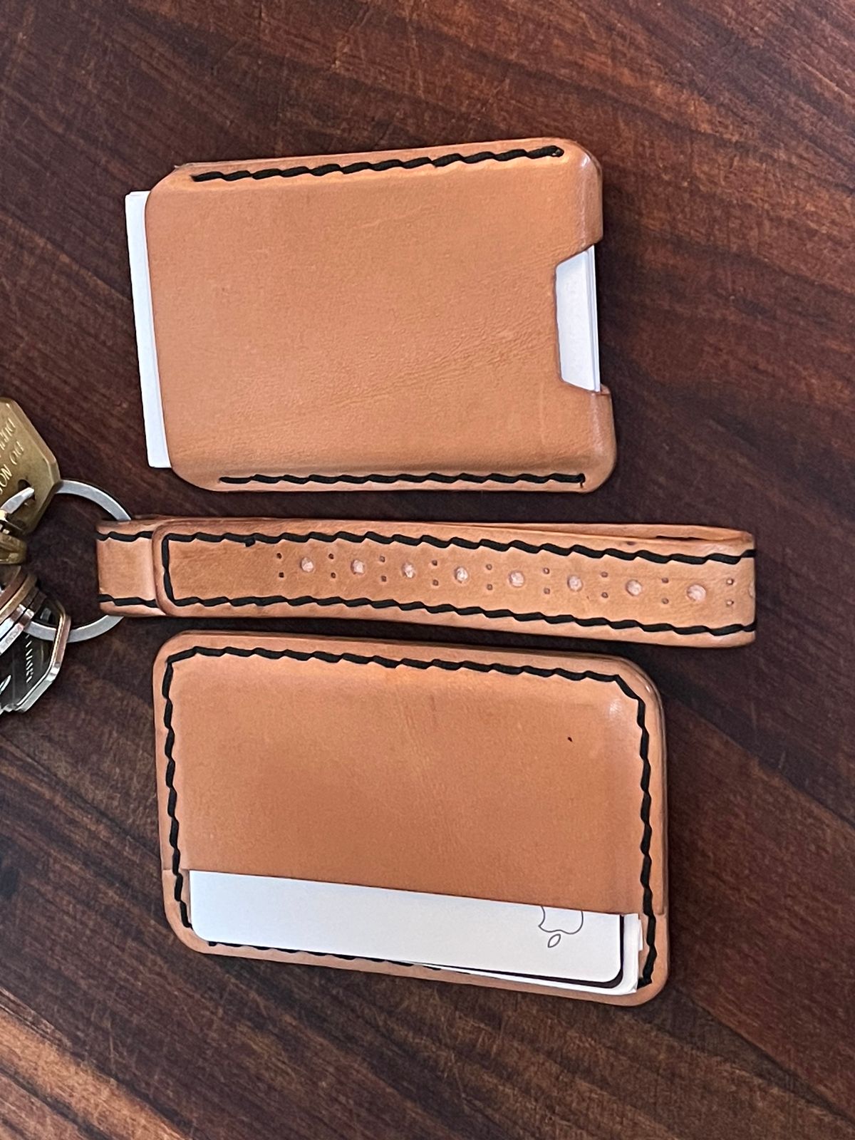 Photo by BeatFeet on March 4, 2026 of the Self-Made Mens Assesory Set in Wickett & Craig American Vachetta.