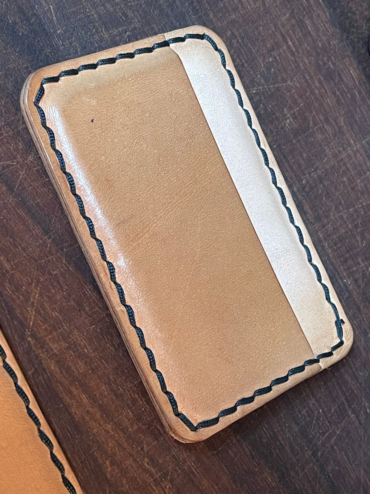 Photo by BeatFeet on April 3, 2026 of the Self-Made Mens Assesory Set in Wickett & Craig American Vachetta.