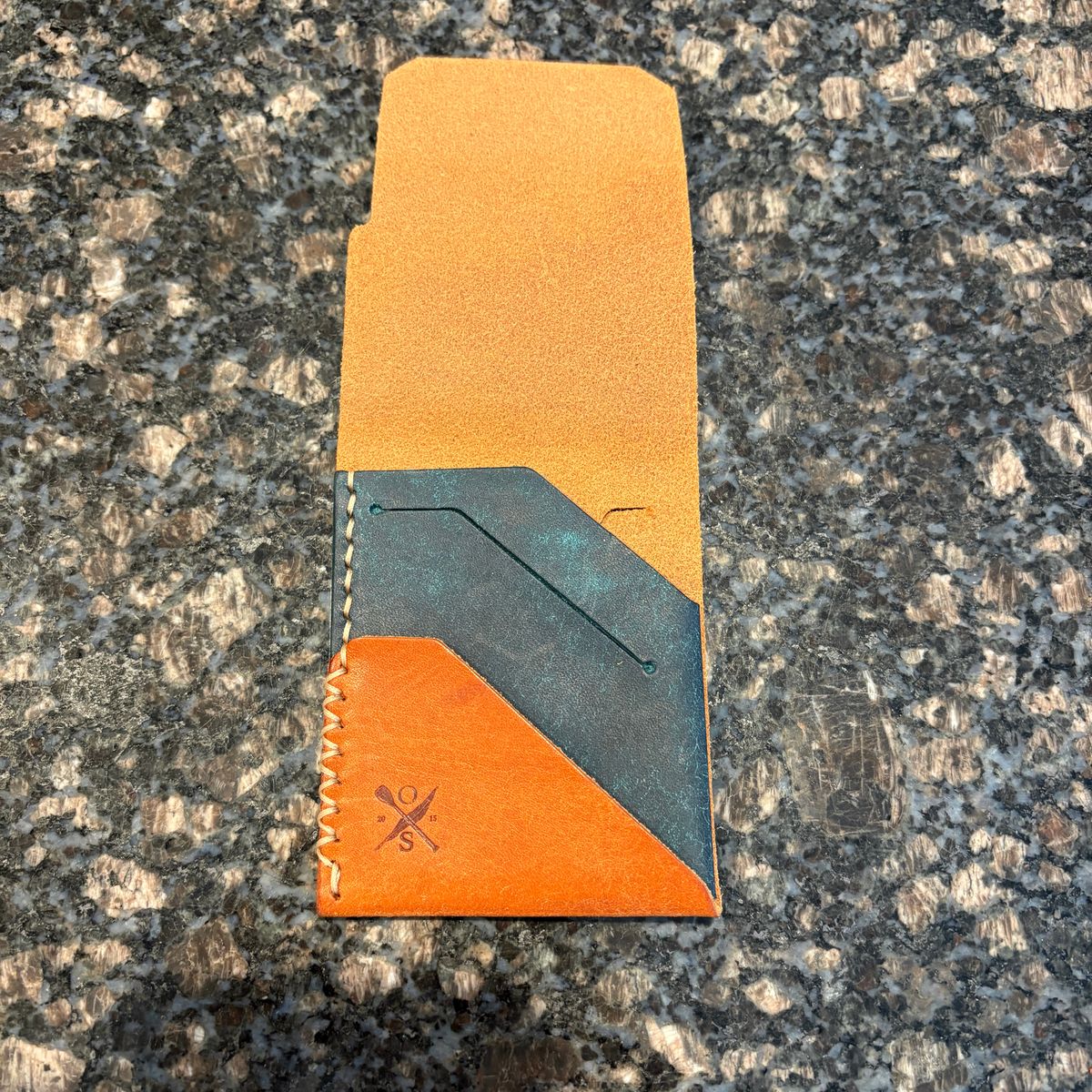 Photo by dfw on February 10, 2026 of the Open Sea Leather Topsider LT2.0 in Badalassi Carlo Olmo Pueblo & Badalassi Carlo Sapphire Pueblo.