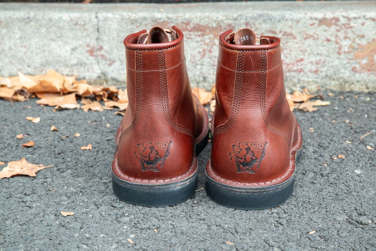 Photo by willwestphotos on October 5, 2025 of the Jim Green 719 Custom in Jim Green / Veg Tan Walnut.