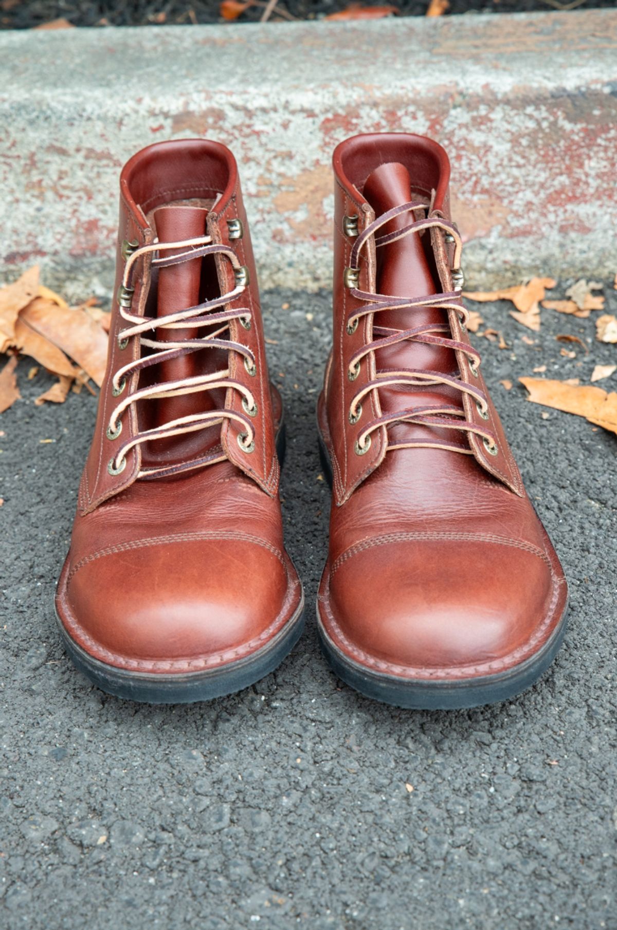 Photo by willwestphotos on October 5, 2025 of the Jim Green 719 Custom in Jim Green / Veg Tan Walnut.