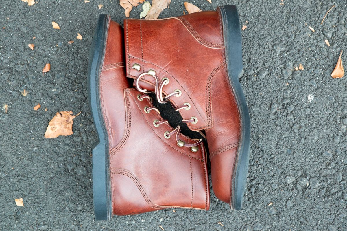 Photo by willwestphotos on October 5, 2025 of the Jim Green 719 Custom in Jim Green / Veg Tan Walnut.