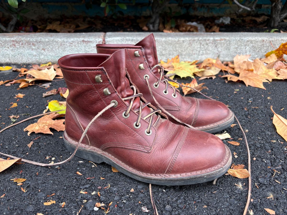 Photo by willwestphotos on November 5, 2025 of the Jim Green 719 Custom in Jim Green / Veg Tan Walnut.