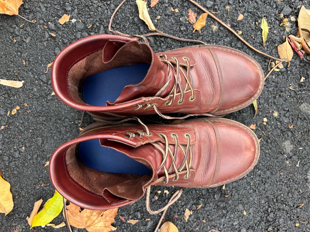 Photo by willwestphotos on November 5, 2025 of the Jim Green 719 Custom in Jim Green / Veg Tan Walnut.