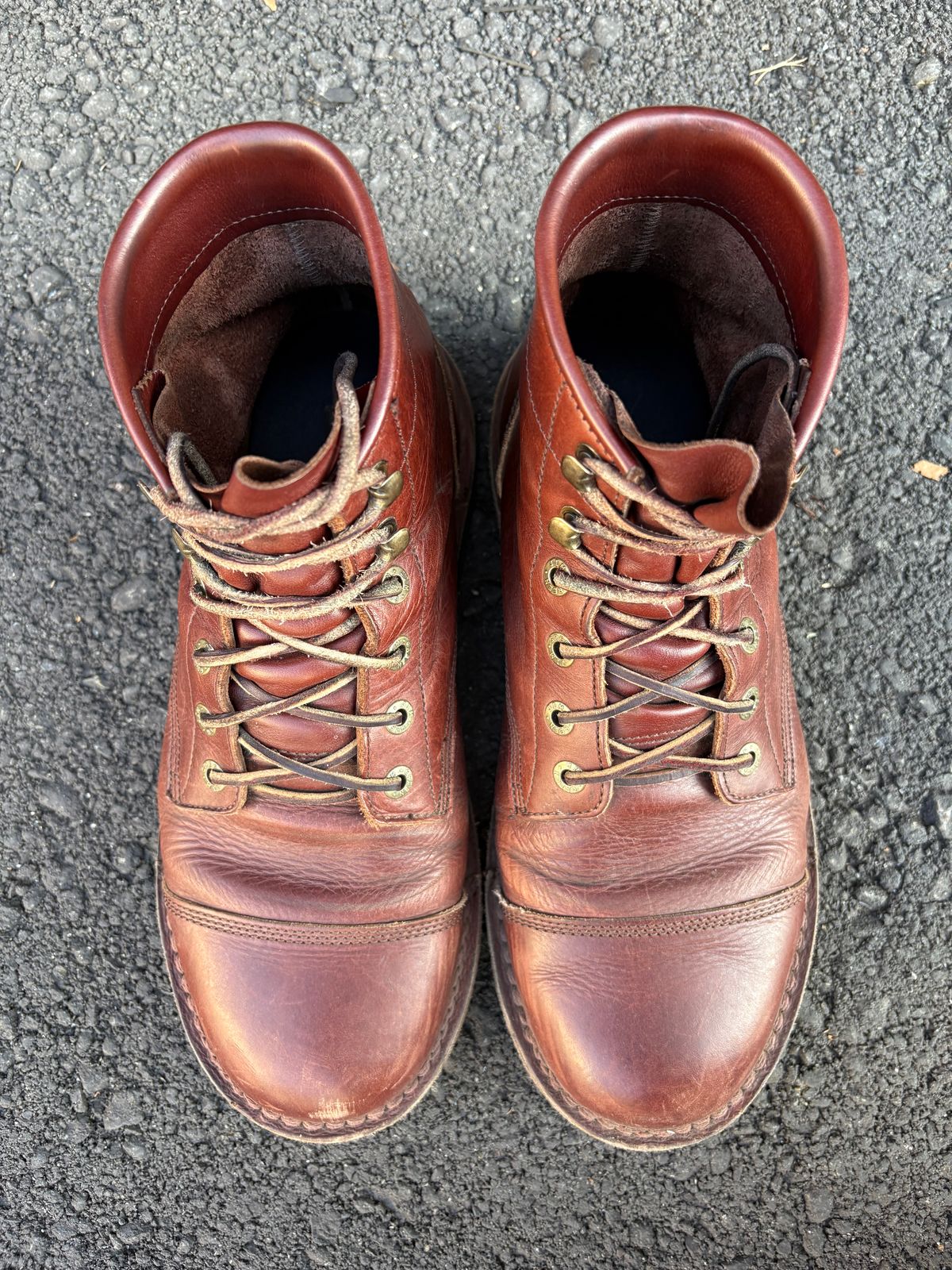 Photo by willwestphotos on December 5, 2025 of the Jim Green 719 Custom in Jim Green / Veg Tan Walnut.