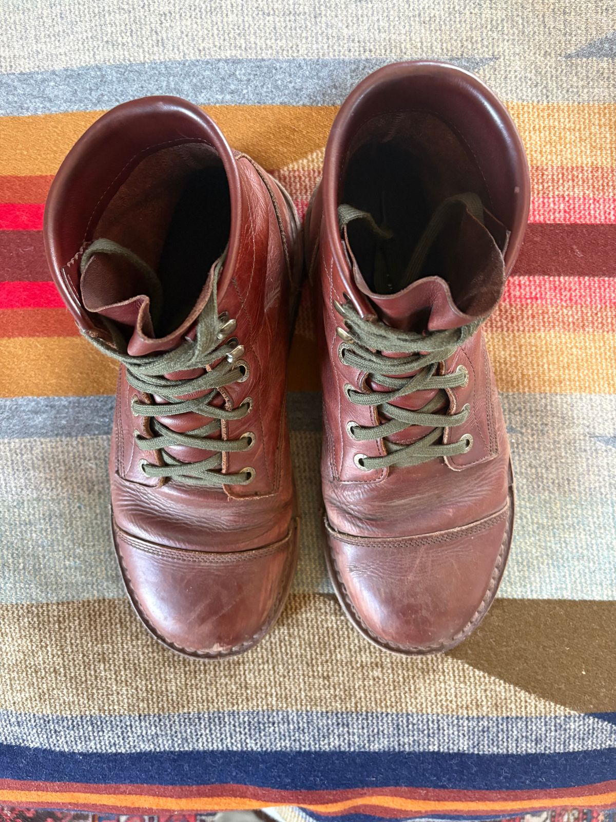 Photo by willwestphotos on February 4, 2026 of the Jim Green 719 Custom in Jim Green / Veg Tan Walnut.