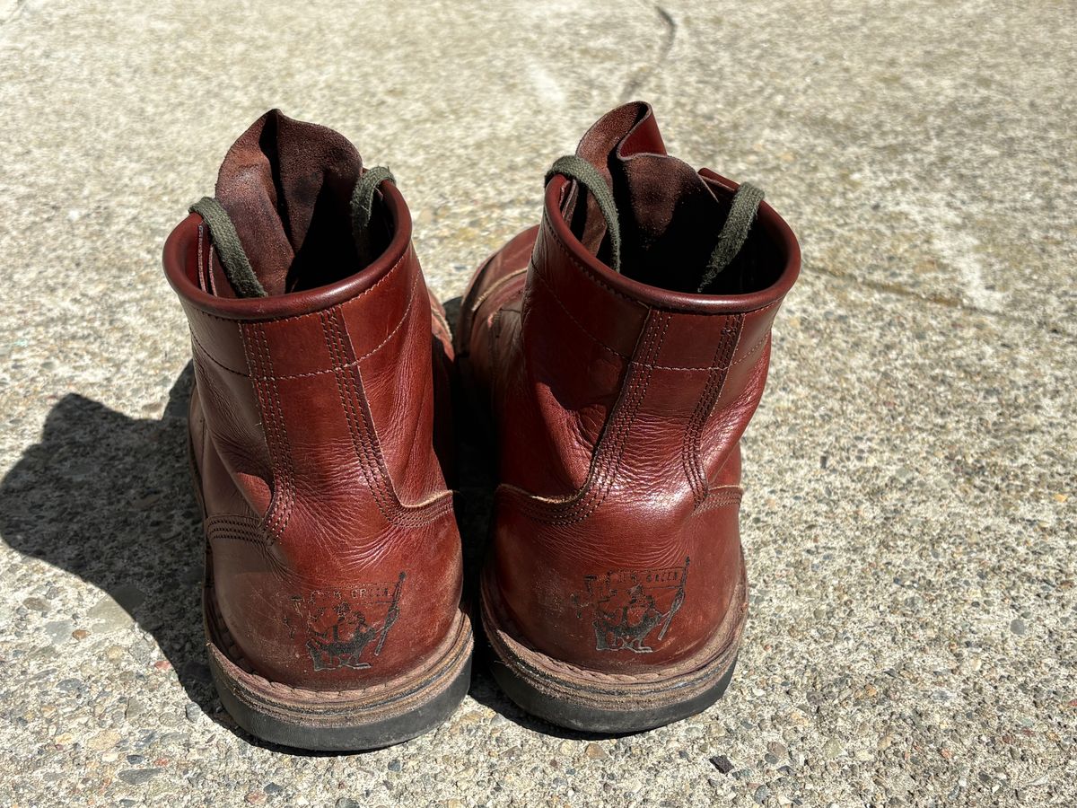 Photo by willwestphotos on March 5, 2026 of the Jim Green 719 Custom in Jim Green / Veg Tan Walnut.