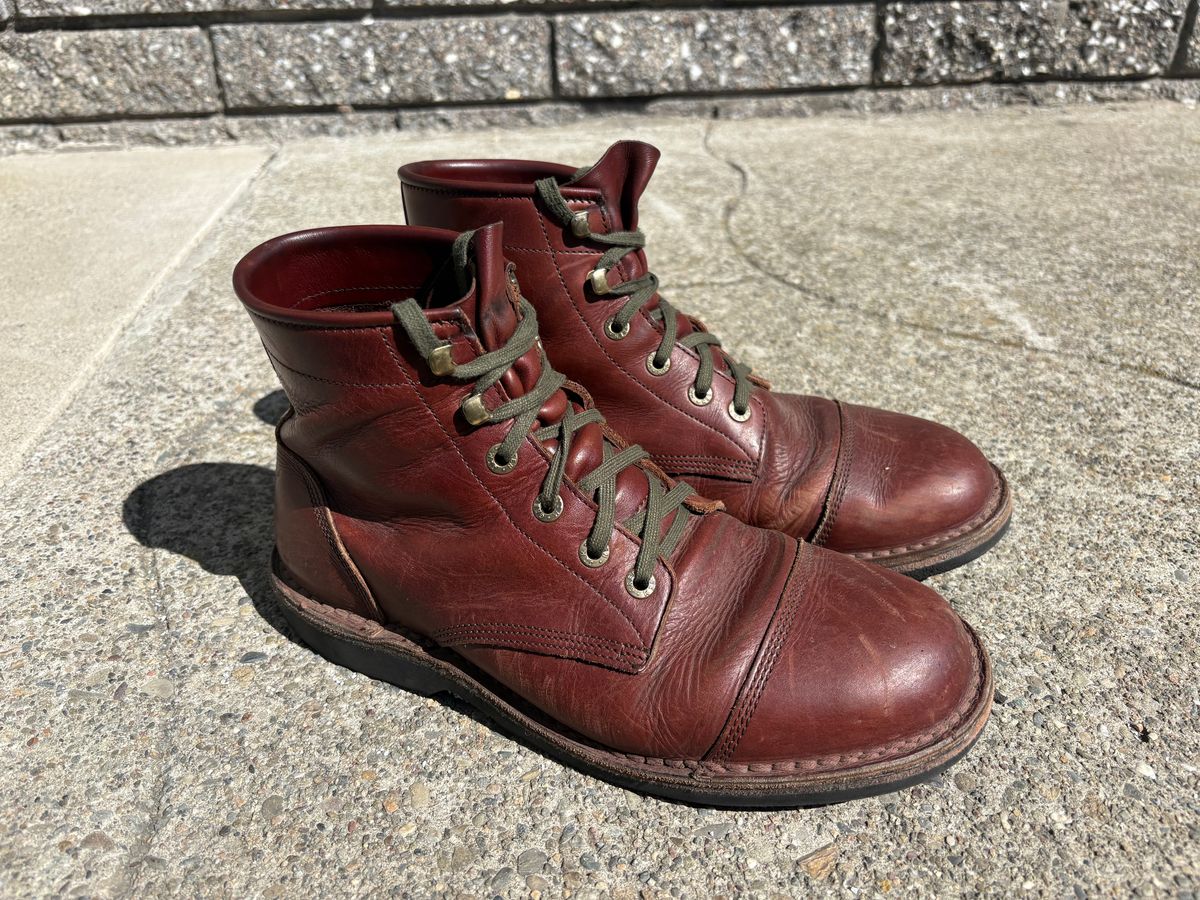 Photo by willwestphotos on March 5, 2026 of the Jim Green 719 Custom in Jim Green / Veg Tan Walnut.