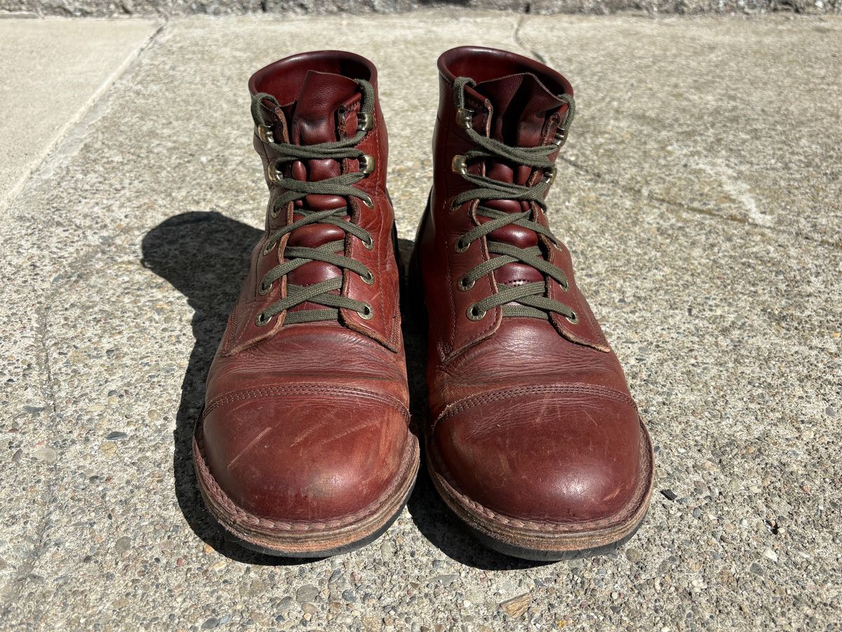 Photo by willwestphotos on March 5, 2026 of the Jim Green 719 Custom in Jim Green / Veg Tan Walnut.