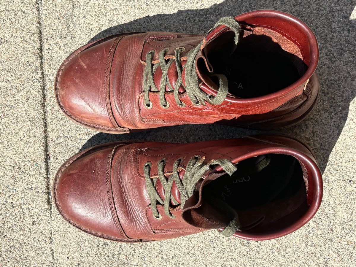 Photo by willwestphotos on March 5, 2026 of the Jim Green 719 Custom in Jim Green / Veg Tan Walnut.