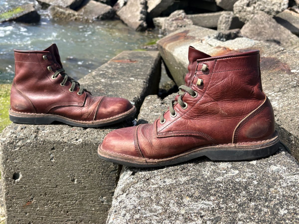 Photo by willwestphotos on April 5, 2026 of the Jim Green 719 Custom in Jim Green / Veg Tan Walnut.