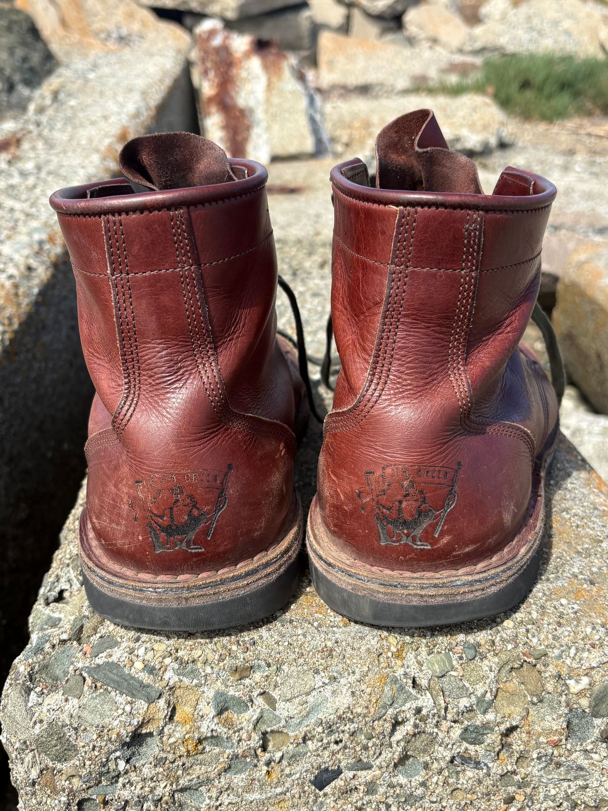 Photo by willwestphotos on April 5, 2026 of the Jim Green 719 Custom in Jim Green / Veg Tan Walnut.