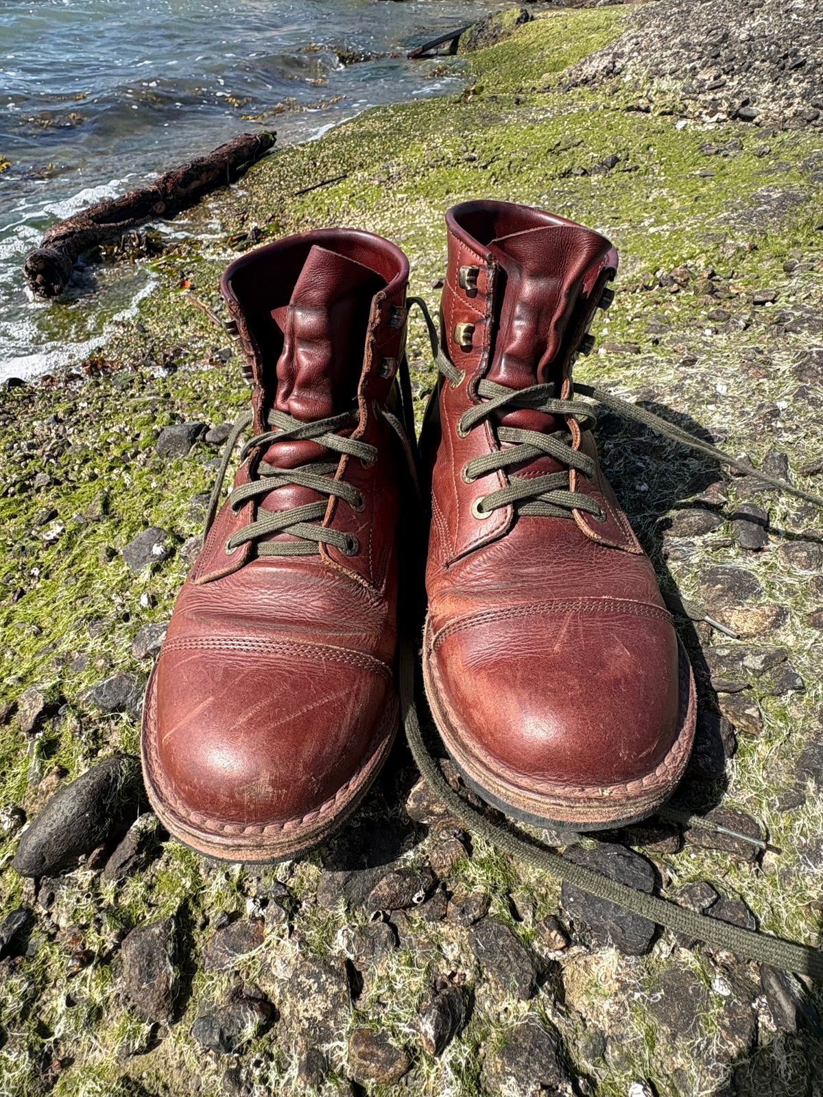 Photo by willwestphotos on April 5, 2026 of the Jim Green 719 Custom in Jim Green / Veg Tan Walnut.