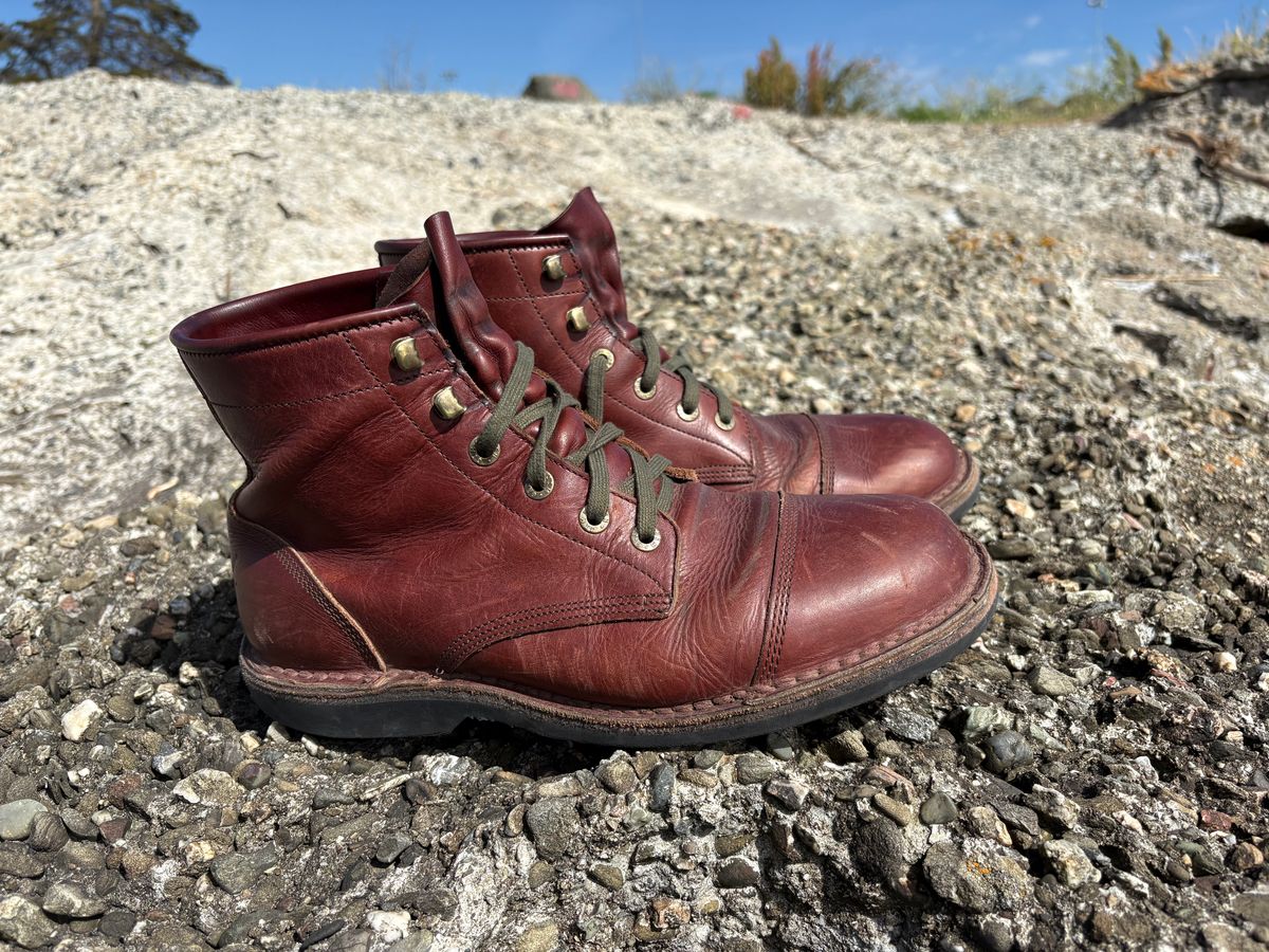 Photo by willwestphotos on April 5, 2026 of the Jim Green 719 Custom in Jim Green / Veg Tan Walnut.