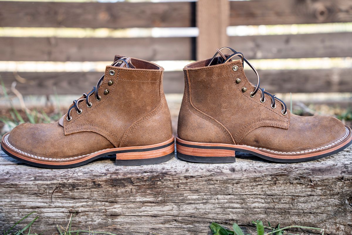 Photo by Rustywrench77 on October 4, 2025 of the Nicks MTO in Seidel 1964 Brown Roughout.