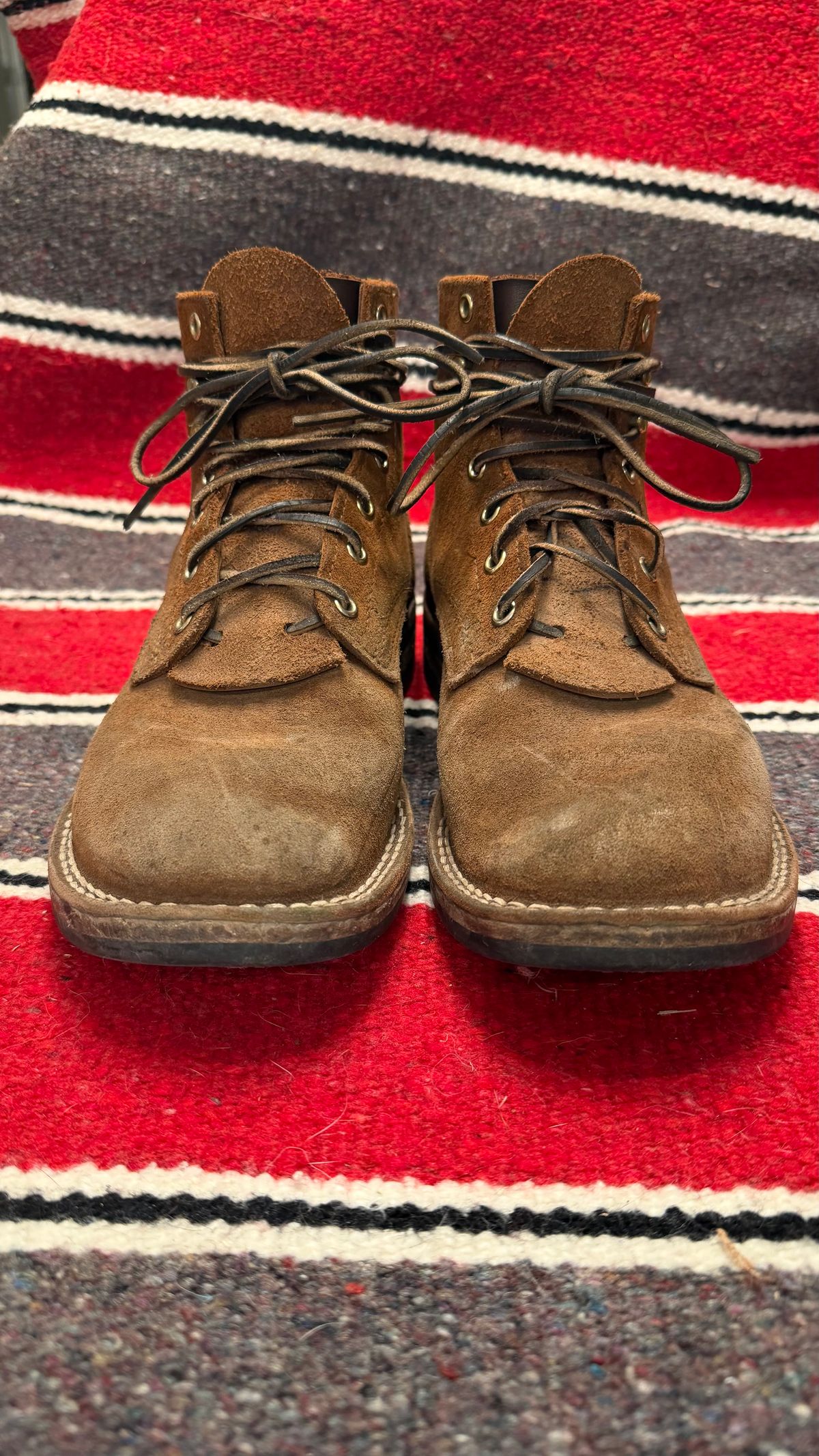 Photo by Rustywrench77 on January 6, 2026 of the Nicks MTO in Seidel 1964 Brown Roughout.
