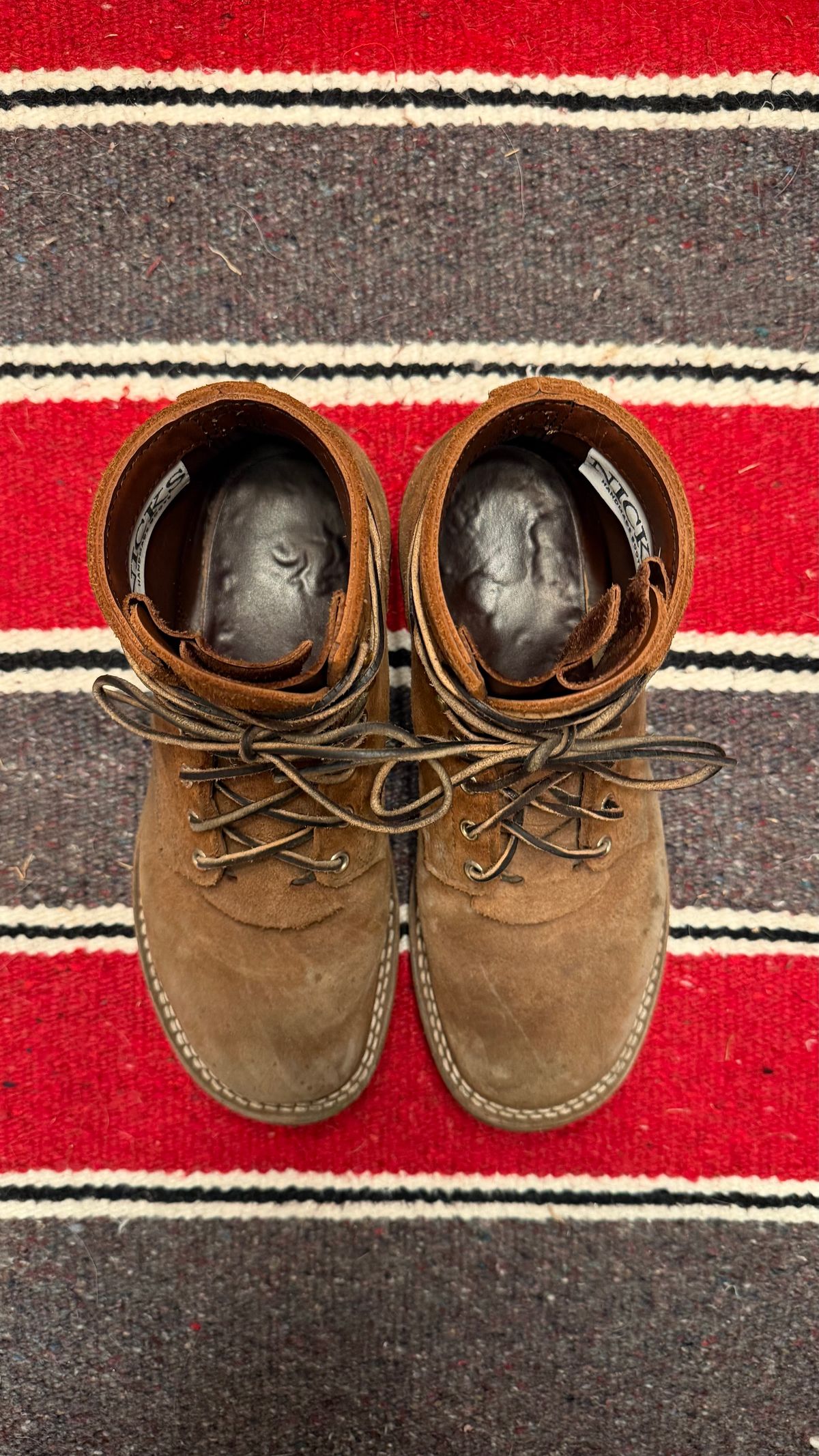 Photo by Rustywrench77 on January 6, 2026 of the Nicks MTO in Seidel 1964 Brown Roughout.