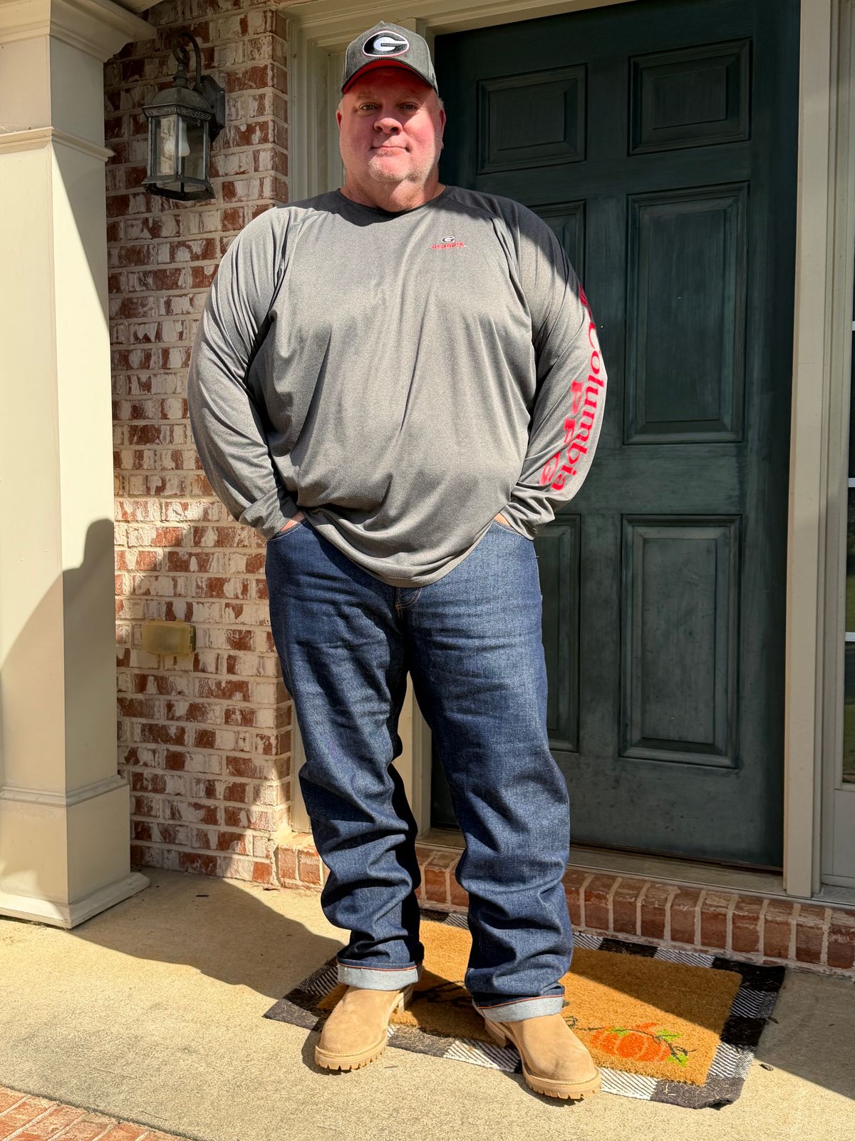 Photo by BigDawg308 on October 25, 2025 of the Wesco x Iron Shop Provisions Boss in Seidel Burlap Roughout.