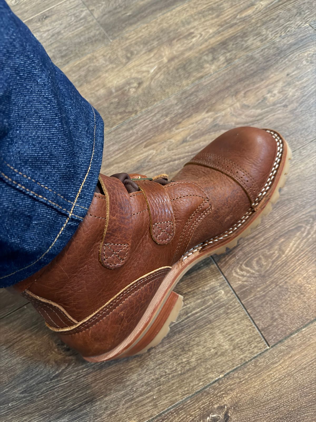 Photo by BigDawg308 on November 19, 2025 of the Nicks TankerPro in Law Tanning Peanut Big Horn Shrunken Bison.