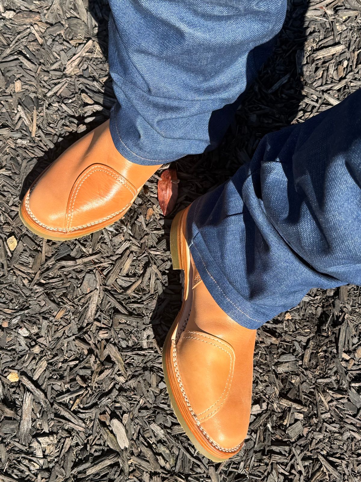 Photo by BigDawg308 on October 1, 2025 of the Wesco Morrison in Maryam Natural Horsebutt & Seidel Burlap.