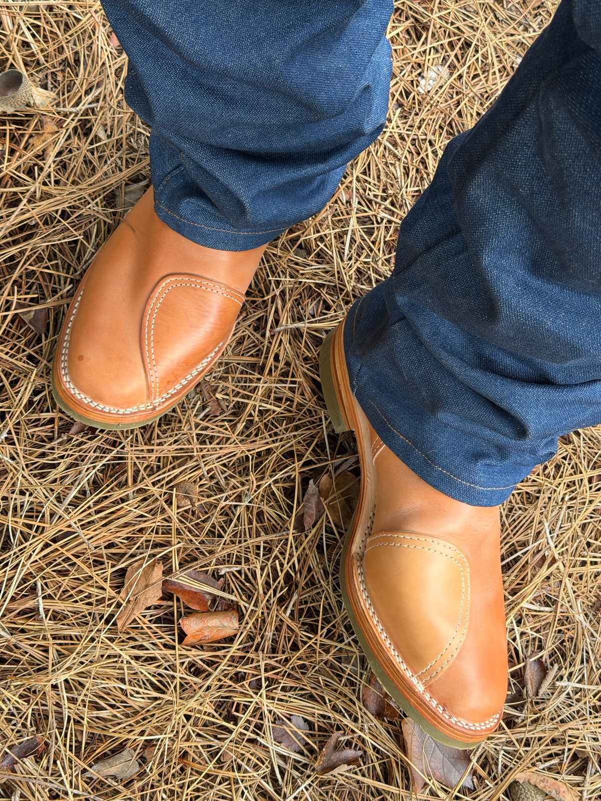 Photo by BigDawg308 on October 7, 2025 of the Wesco Morrison in Maryam Natural Horsebutt & Seidel Burlap.