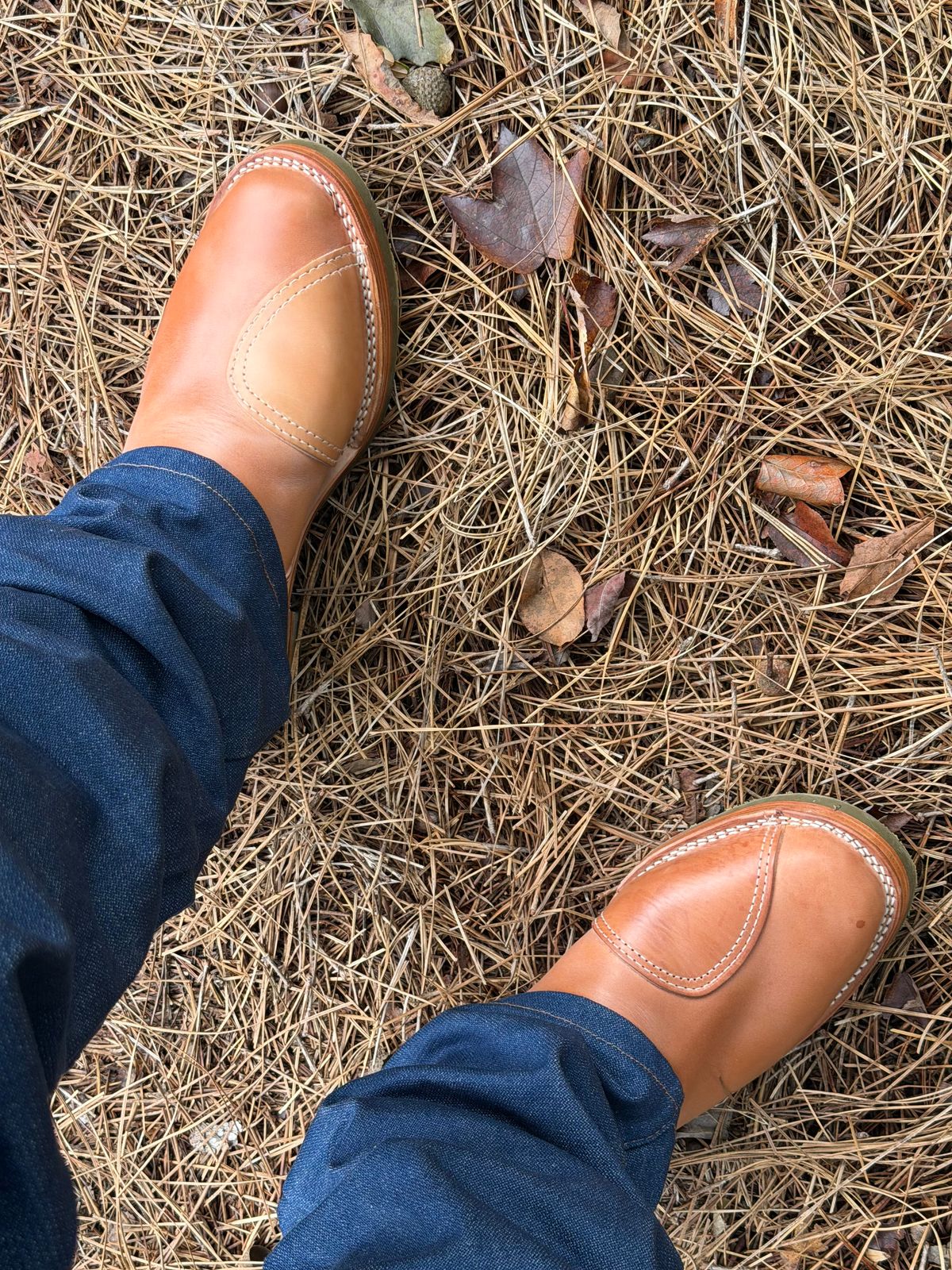 Photo by BigDawg308 on October 7, 2025 of the Wesco Morrison in Maryam Natural Horsebutt & Seidel Burlap.