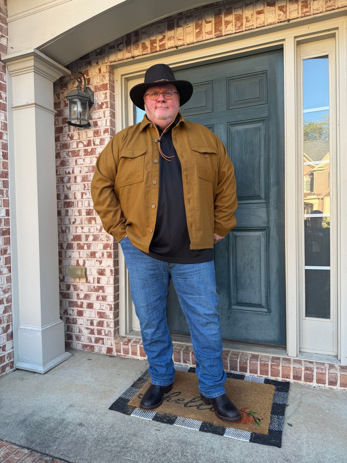 Photo by BigDawg308 on October 23, 2025 of the White's x Harley Davidson Stockman Pull-On in Horween Overdyed Brown Chromexcel.