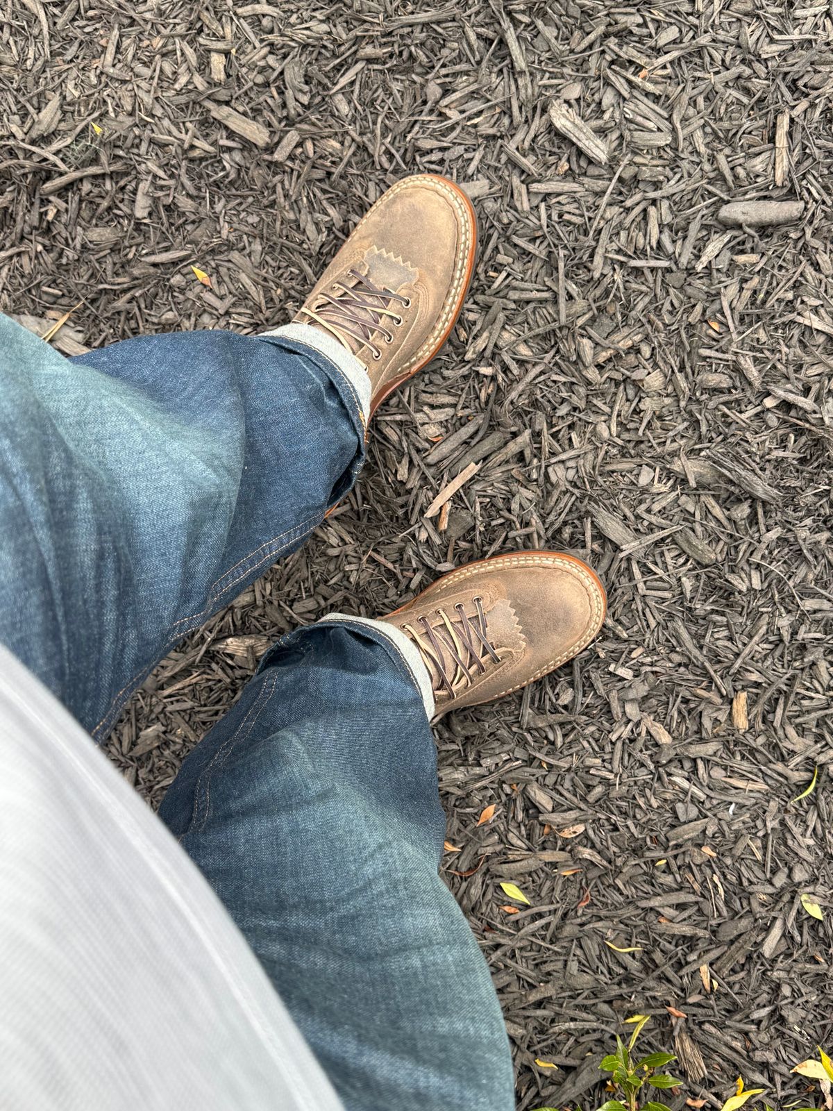 Photo by BigDawg308 on April 2, 2025 of the White's 350 Cutter in C.F. Stead Tobacco Waxy Commander.