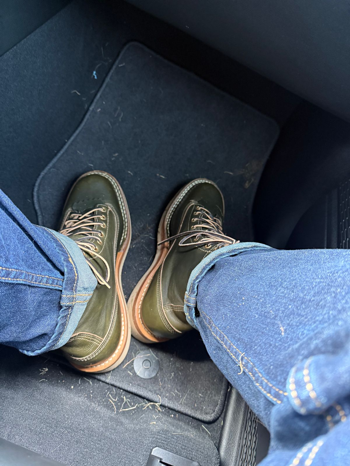 Photo by BigDawg308 on June 4, 2025 of the White's C350LTT-CS in Horween Greener Pastures Dublin.