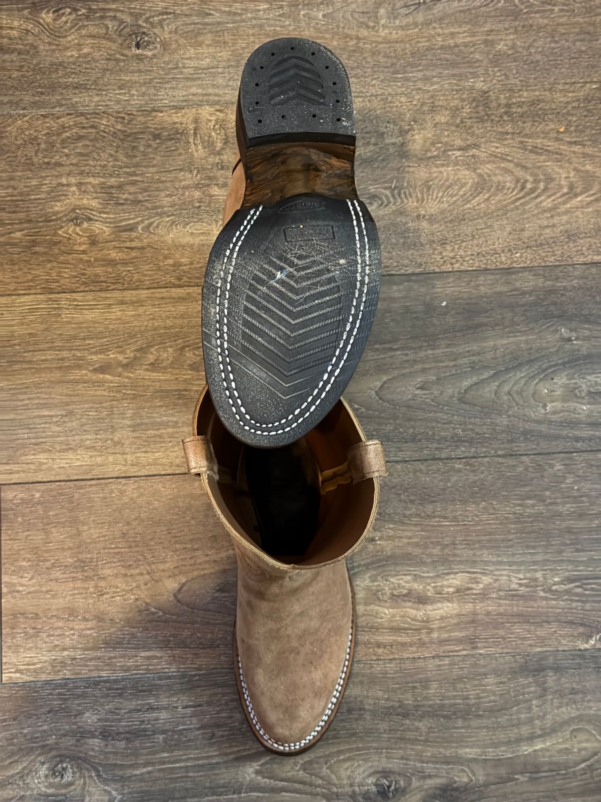 Photo by BigDawg308 on December 10, 2025 of the Nicks Palouse in Seidel 1964 Tan Roughout.