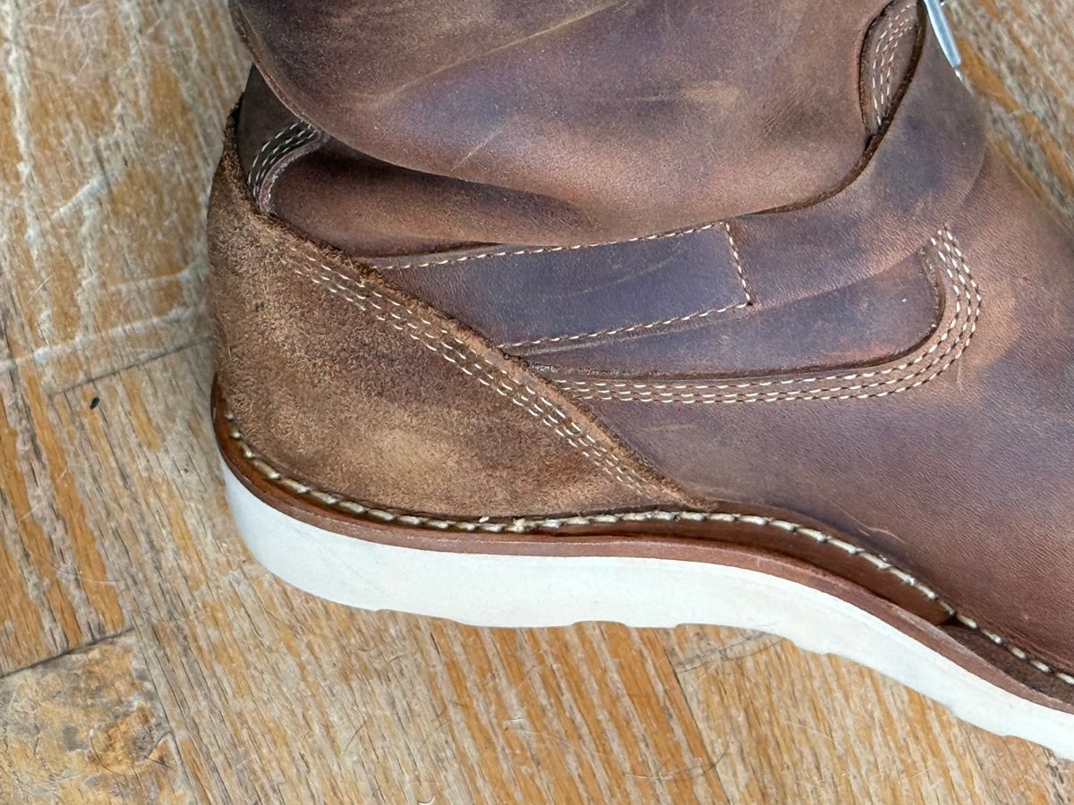 Photo by BigDawg308 on August 31, 2025 of the White's Cykel in Seidel Distressed Smooth & Seidel Distressed Roughout.