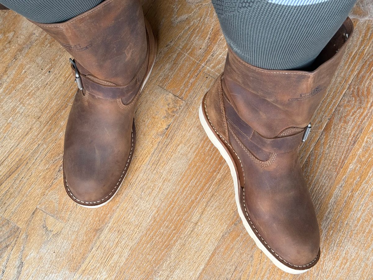 Photo by BigDawg308 on August 31, 2025 of the White's Cykel in Seidel Distressed Smooth & Seidel Distressed Roughout.