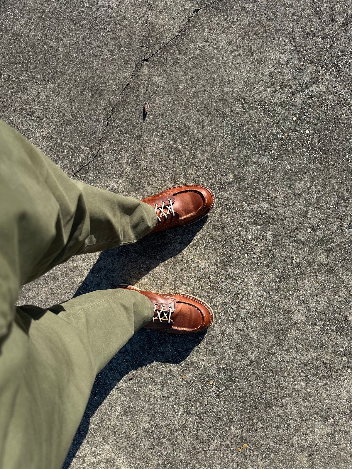 Photo by PMap on June 30, 2026 of the Red Wing 1907 in S.B. Foot Copper Rough and Tough.