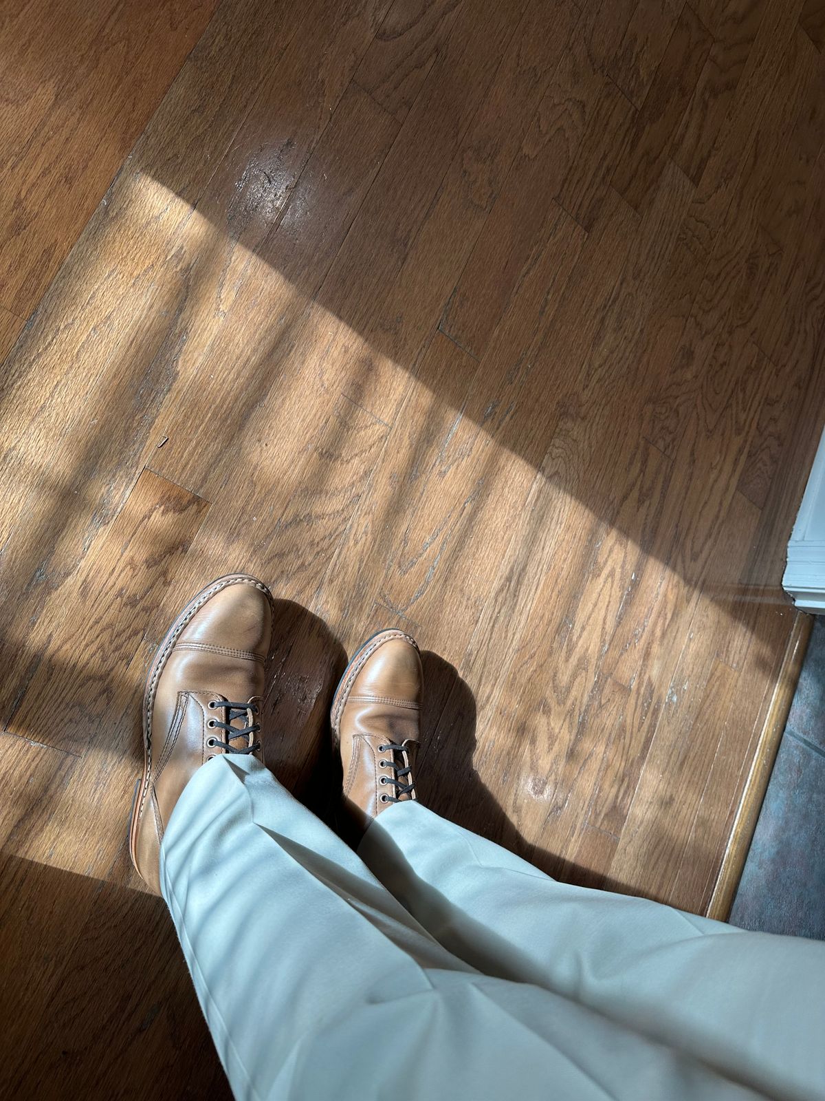 Photo by PMap on June 23, 2026 of the White's MPM1 in Horween Natural Chromexcel.