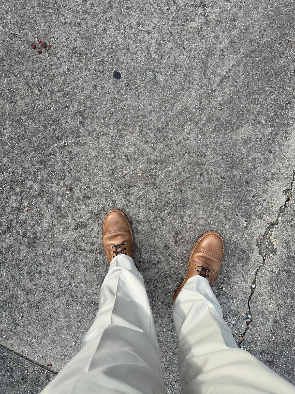 Photo by PMap on June 23, 2026 of the White's MPM1 in Horween Natural Chromexcel.