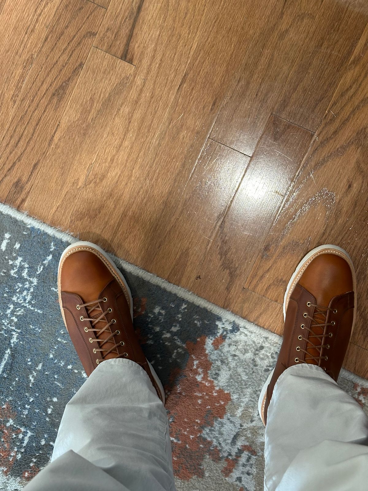 Photo by PMap on May 22, 2026 of the Tricker's x Division Road Super Monkey Boot in Tempesti Cuoio And Ambra Elbamatt.