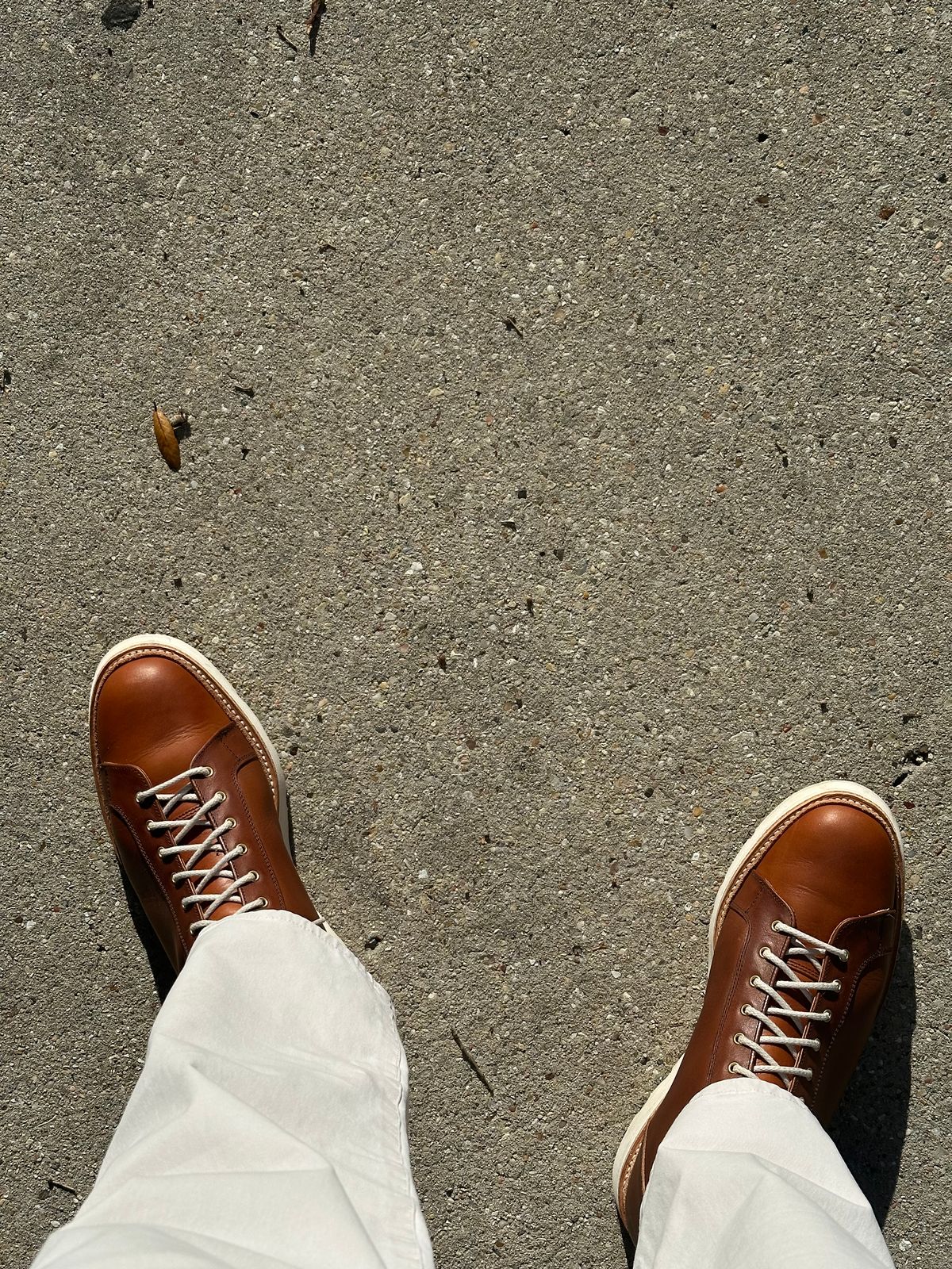 Photo by PMap on June 12, 2026 of the Tricker's x Division Road Super Monkey Boot in Tempesti Cuoio And Ambra Elbamatt.