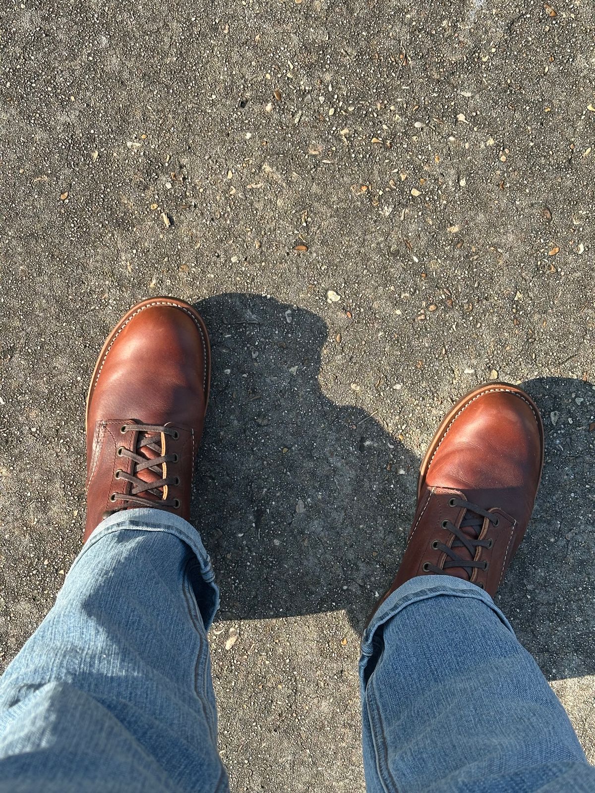 Photo by PMap on June 26, 2026 of the Red Wing Blacksmith in S.B. Foot Briar Oil Slick.
