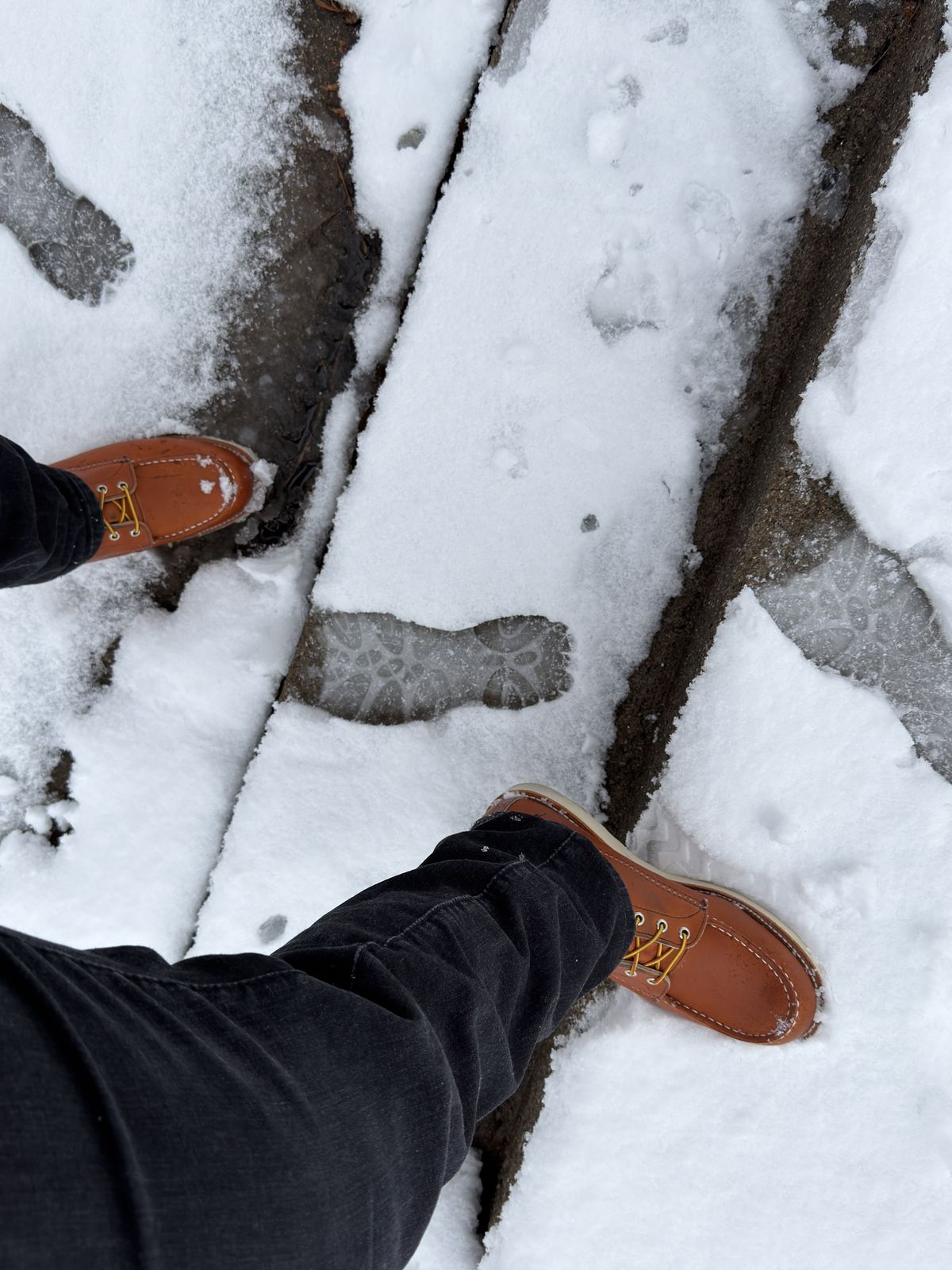 Photo by Kismetatron on December 2, 2025 of the Red Wing 877 in S.B. Foot Oro Legacy.