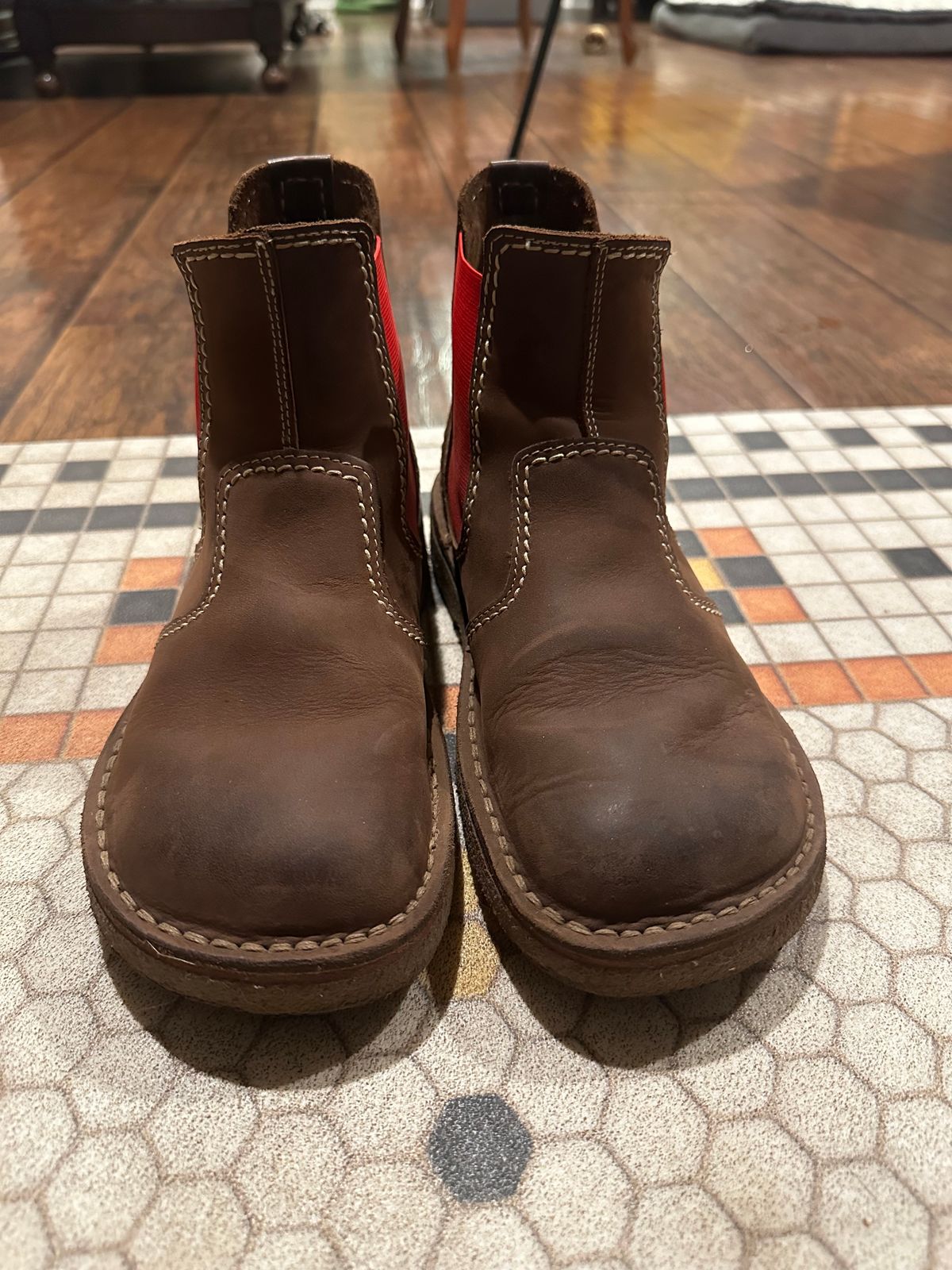 Photo by icarus on October 22, 2024 of the Duckfeet Roskilde in Terracare Cocoa.