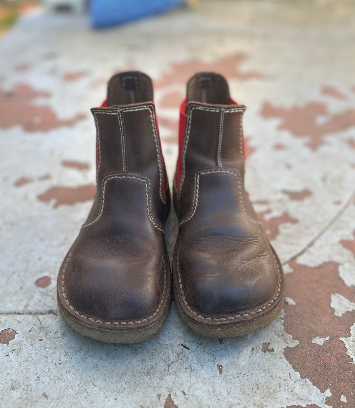Photo by icarus on April 5, 2025 of the Duckfeet Roskilde in Terracare Cocoa.