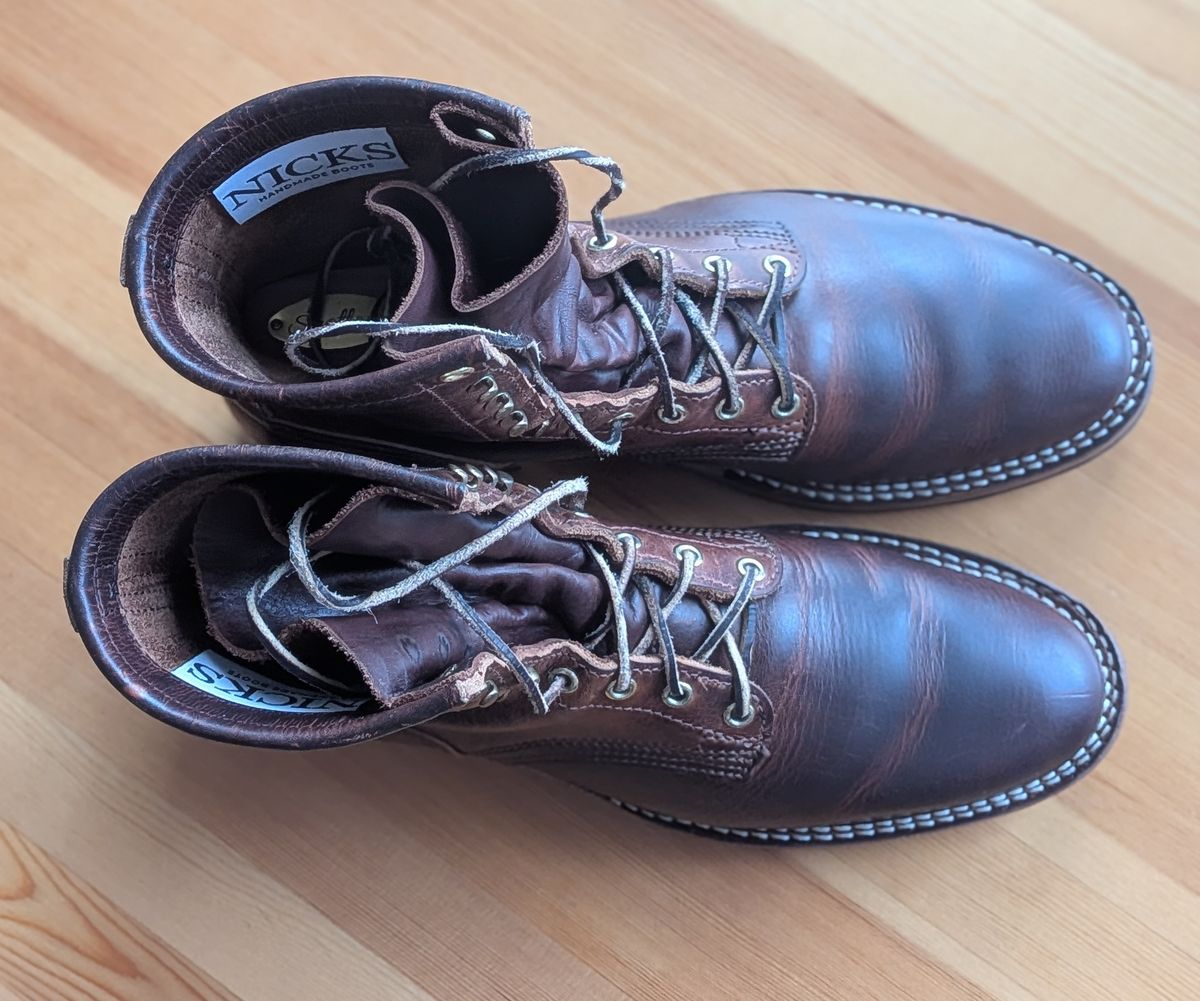 Photo by stridersubs on October 1, 2025 of the Nicks x Parkhurst in Italian Brown Cypress.
