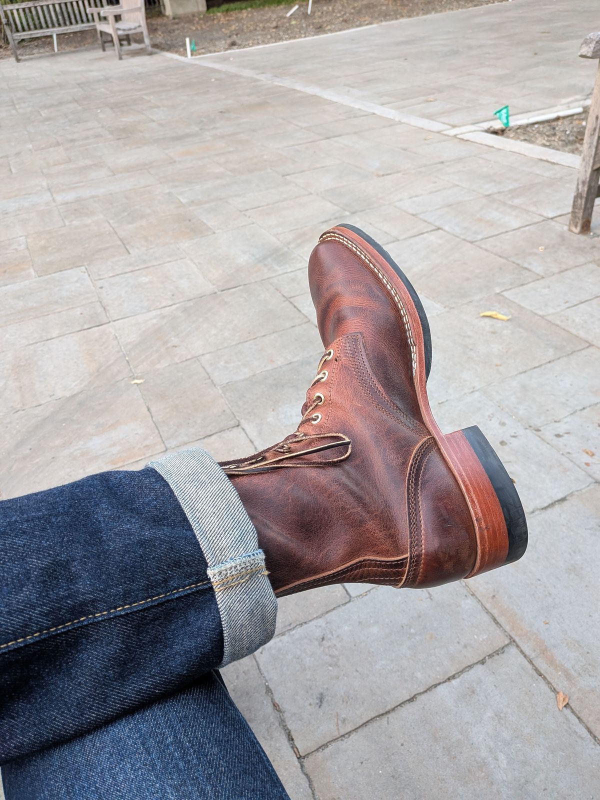 Photo by stridersubs on October 2, 2025 of the Nicks x Parkhurst in Italian Brown Cypress.