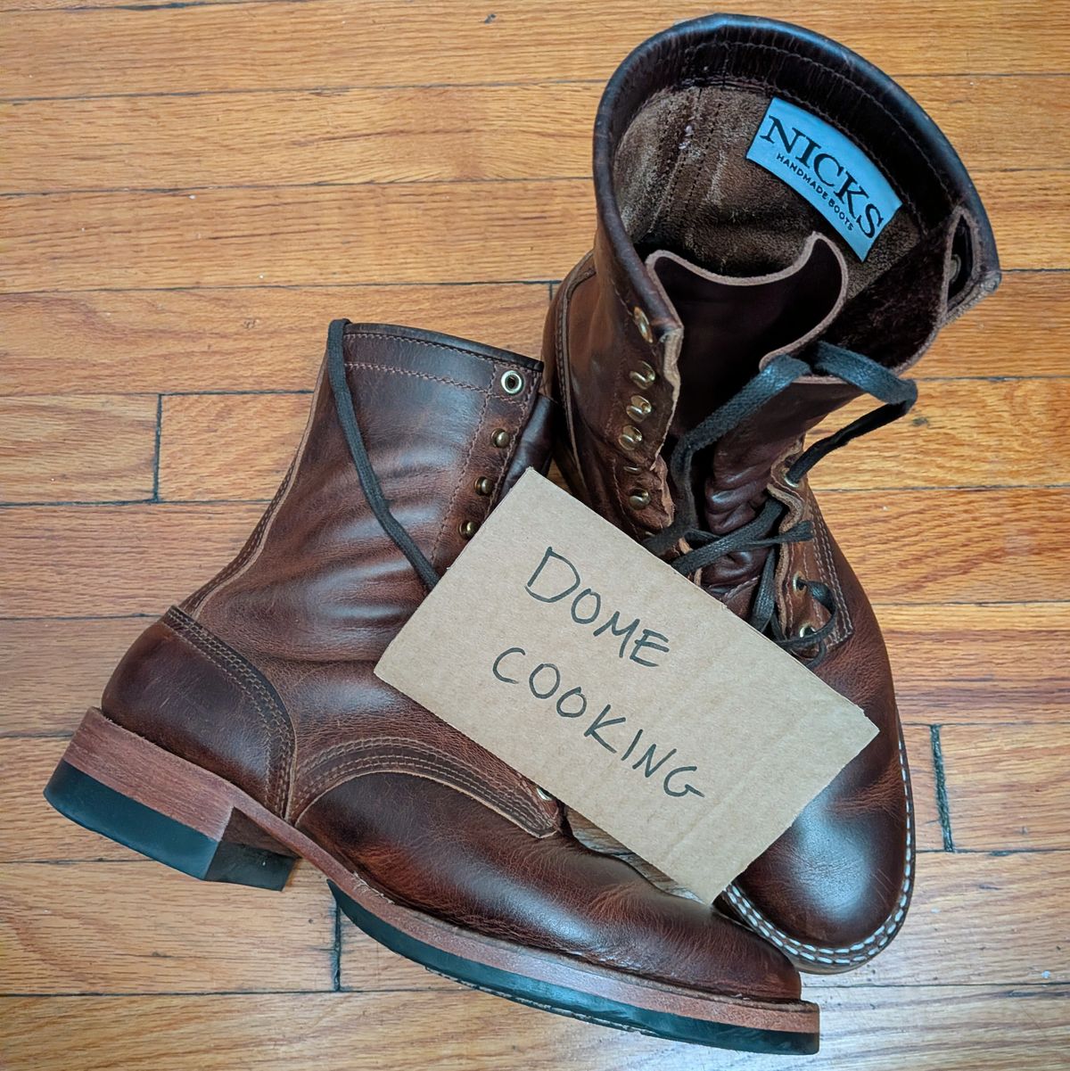 Photo by stridersubs on November 5, 2025 of the Nicks x Parkhurst in Italian Brown Cypress.