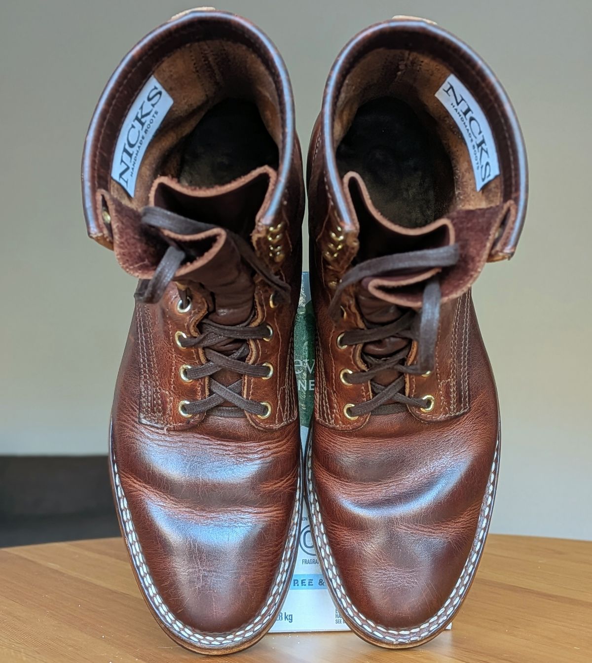 Photo by stridersubs on January 4, 2026 of the Nicks x Parkhurst in Italian Brown Cypress.