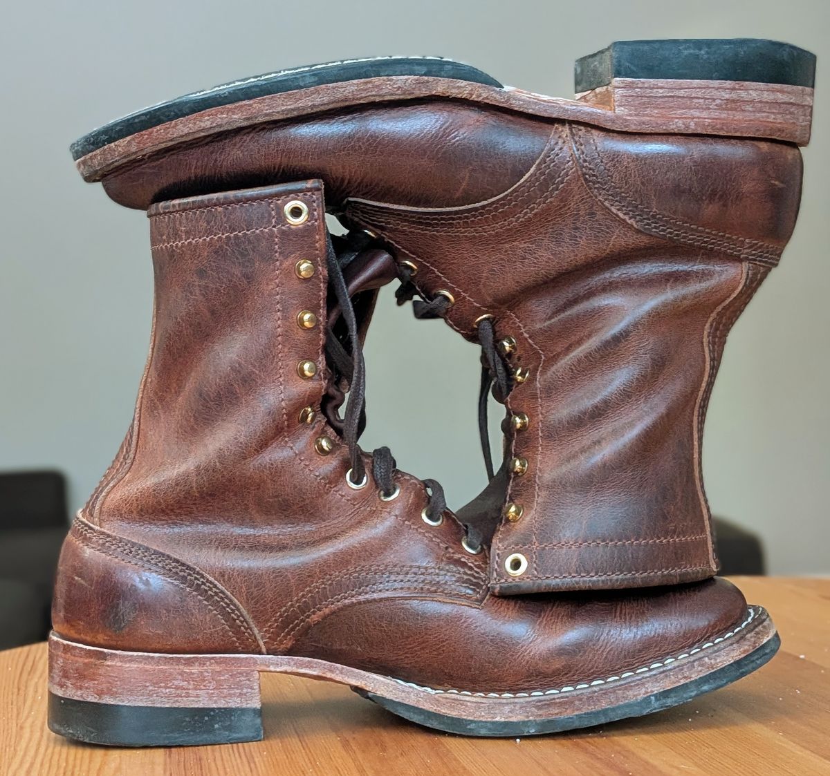 Photo by stridersubs on February 4, 2026 of the Nicks x Parkhurst in Italian Brown Cypress.