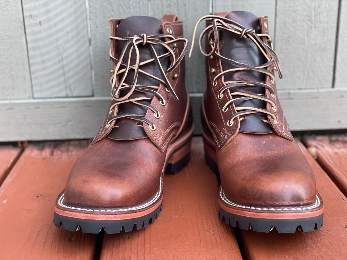 Photo by SteveHarveyOswald on November 1, 2024 of the Nicks Lace Up Heritage in Italian Brown Cypress.